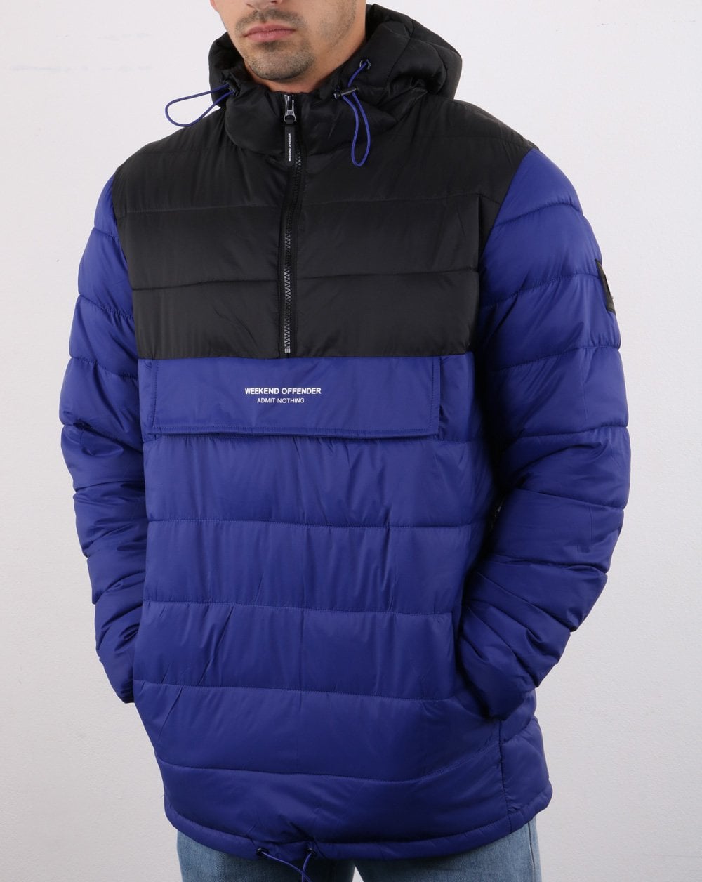 Weekend Offender Pablo Jacke Electric Blue