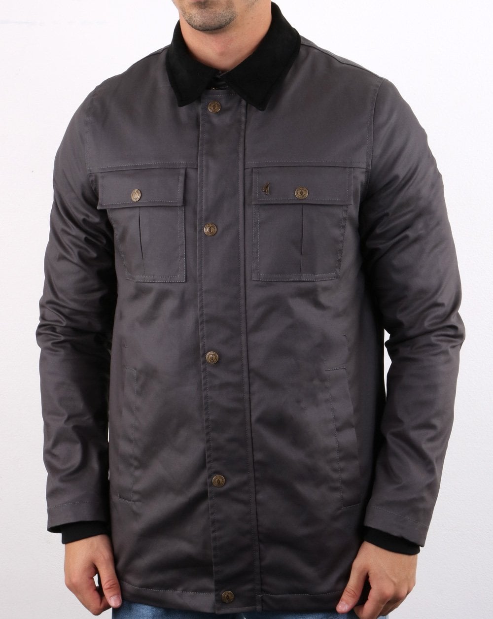 Gabicci Vintage Hunter Jacke Anthrazit