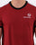 Sergio Tacchini Dalhoa T Shirt Merlot/white