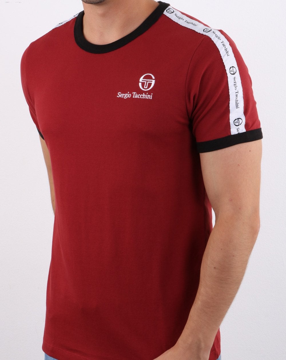 Sergio Tacchini Dalhoa T-Shirt Merlot/Weiß