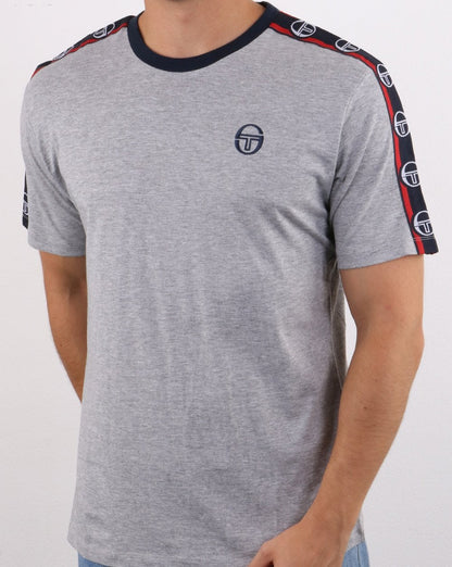 Sergio Tacchini Dahoma T-Shirt Grau Melange/Marine