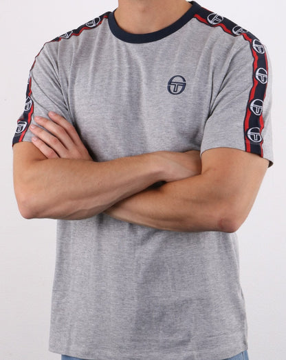 Sergio Tacchini Dahoma T-Shirt Grau Melange/Marine