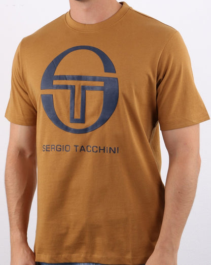 Sergio Tacchini Iberis T-Shirt Braun/Marineblau