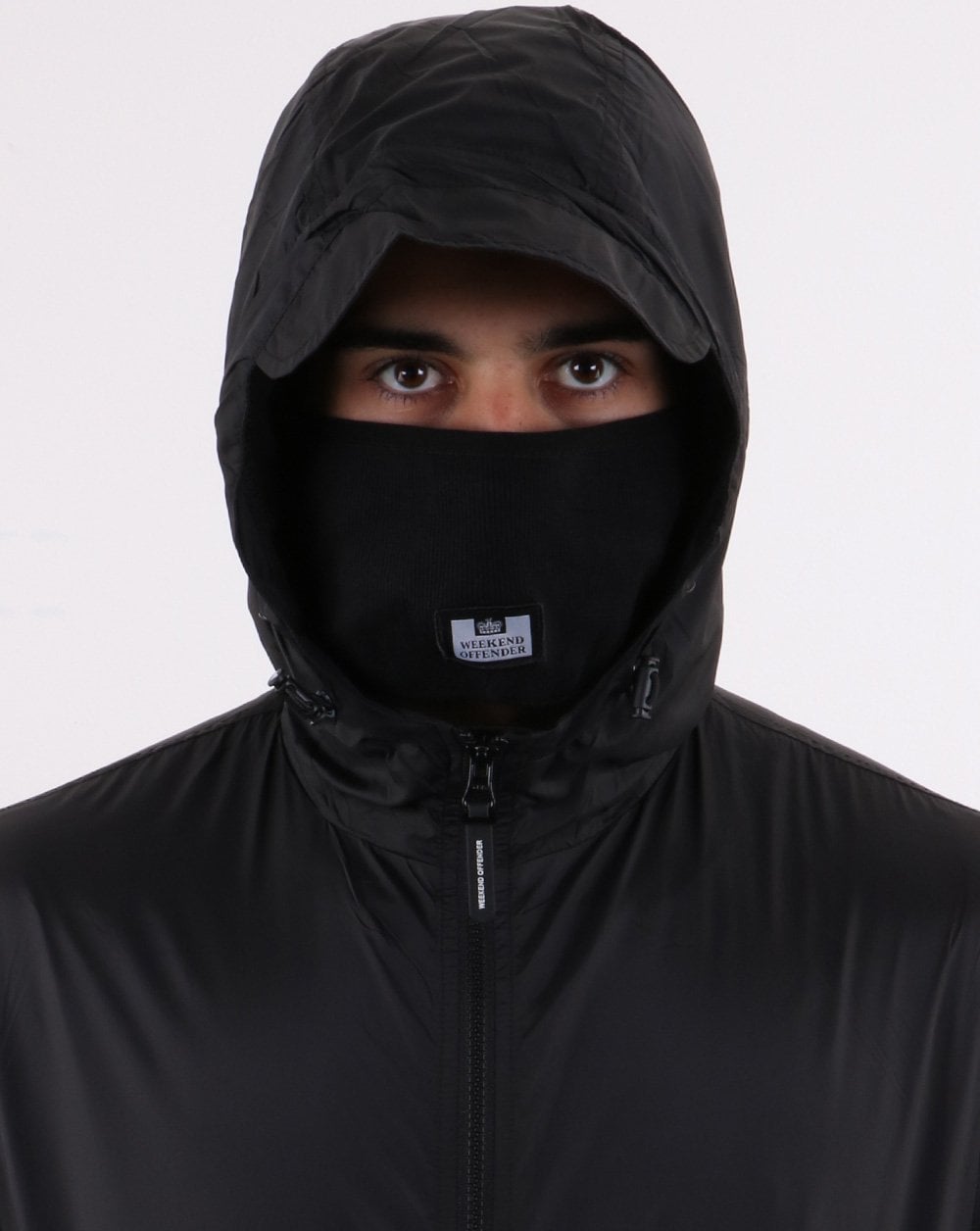 Weekend Offender Technikerjacke Schwarz