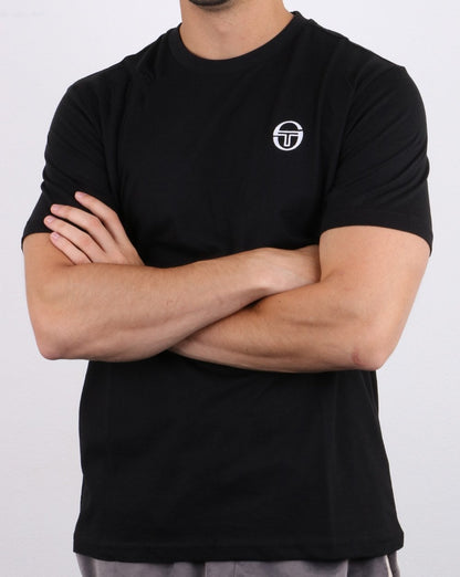 Sergio Tacchini Essentials T-Shirt Schwarz
