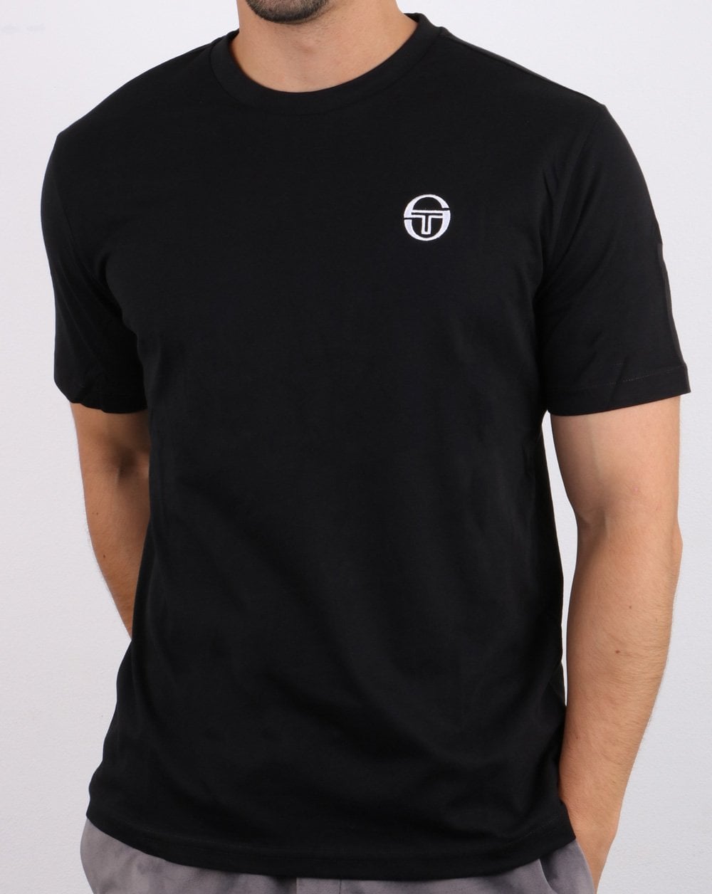 Sergio Tacchini Essentials T-Shirt Schwarz