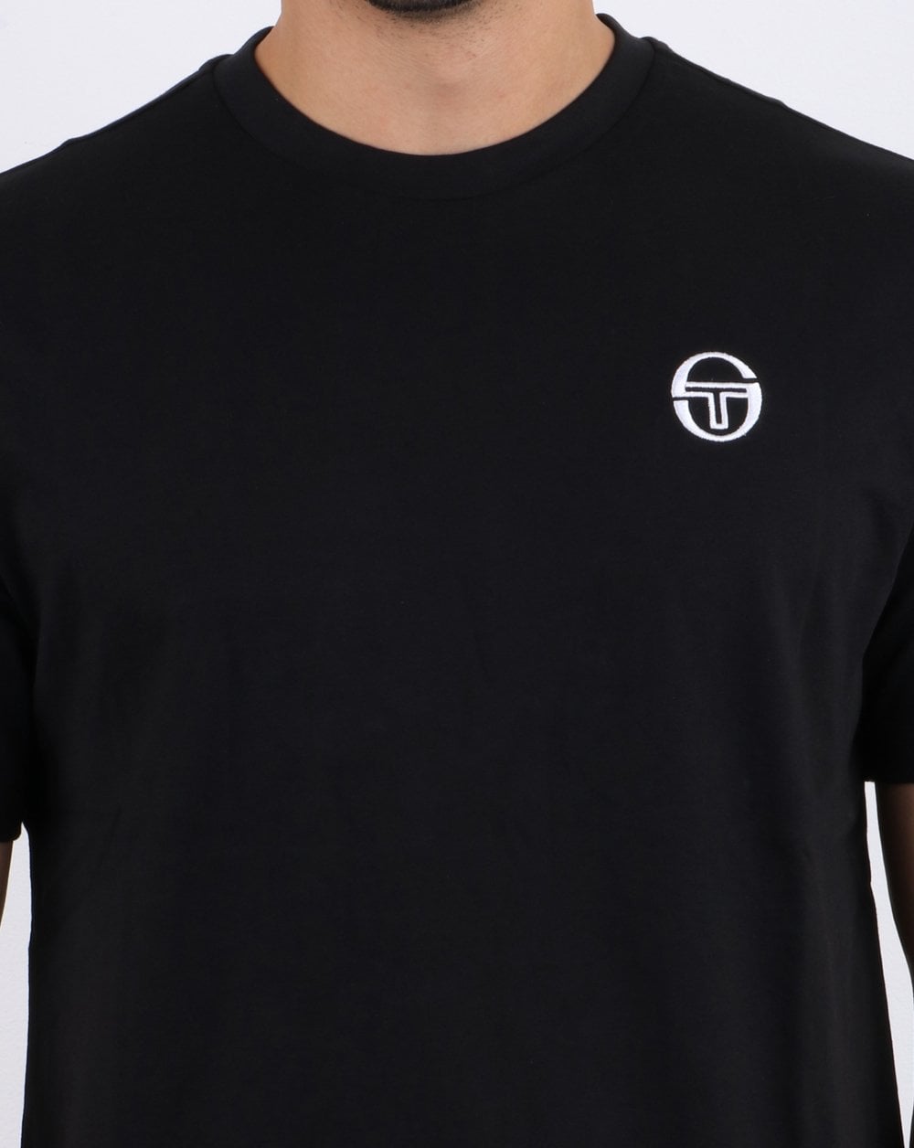 Sergio Tacchini Essentials T-Shirt Schwarz