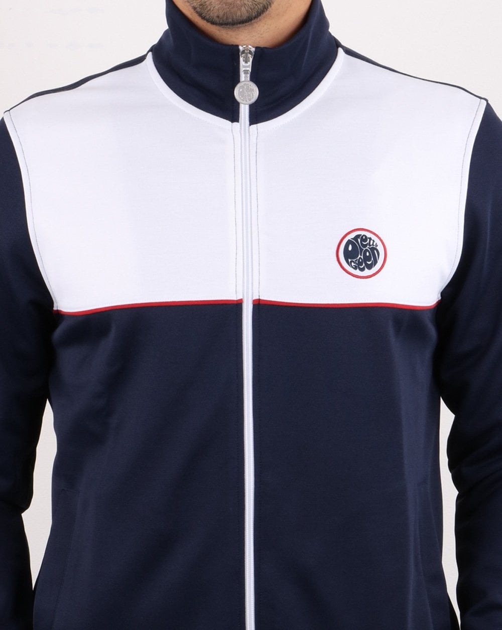 Pretty Green Edzell Trainingsjacke, Marineblau