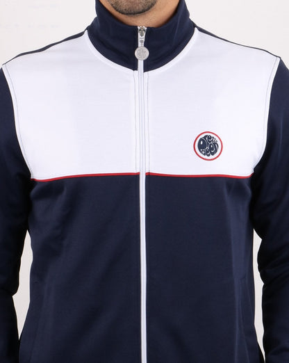 Pretty Green Edzell Trainingsjacke, Marineblau