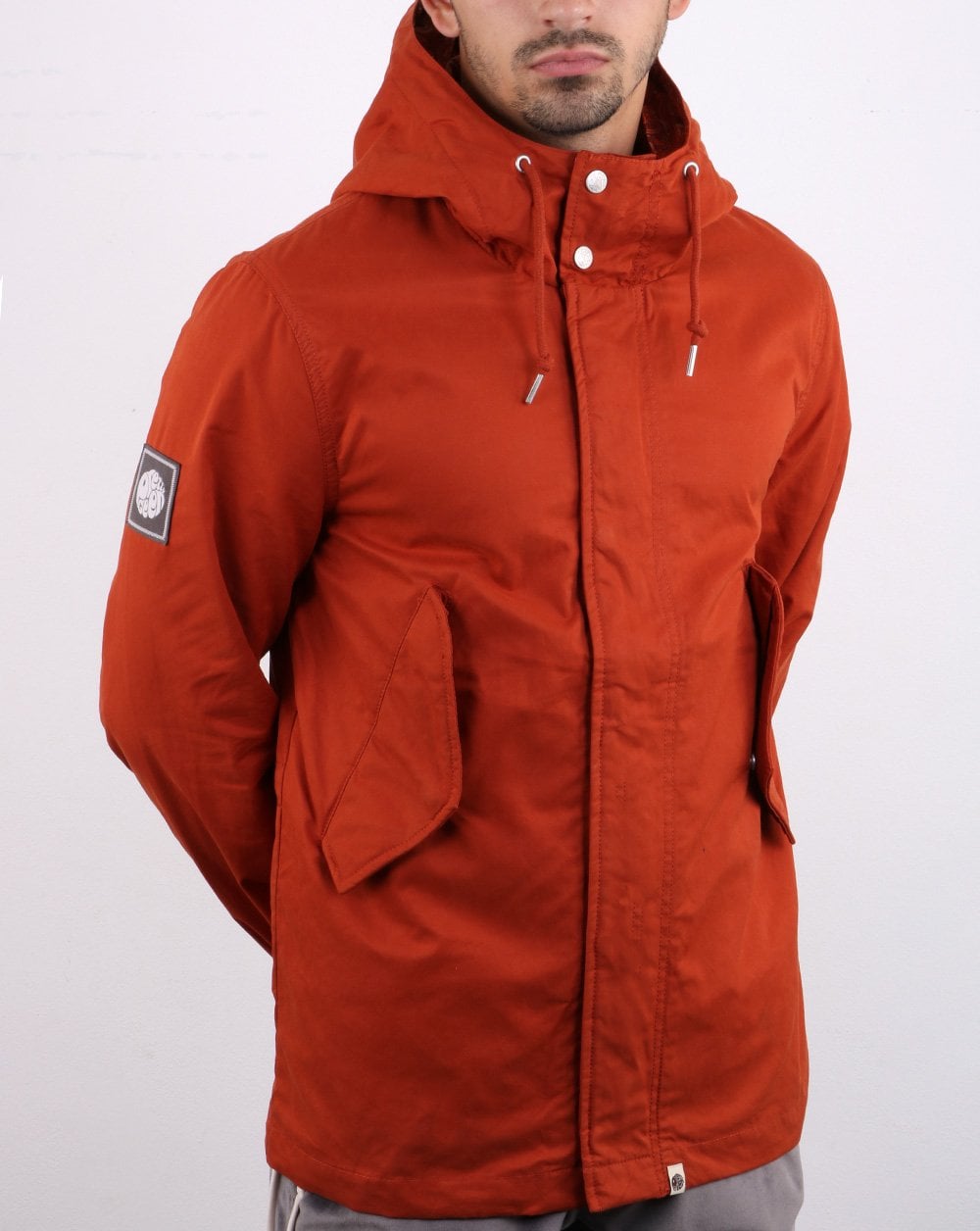 Pretty Green Jacke Burnt Orange