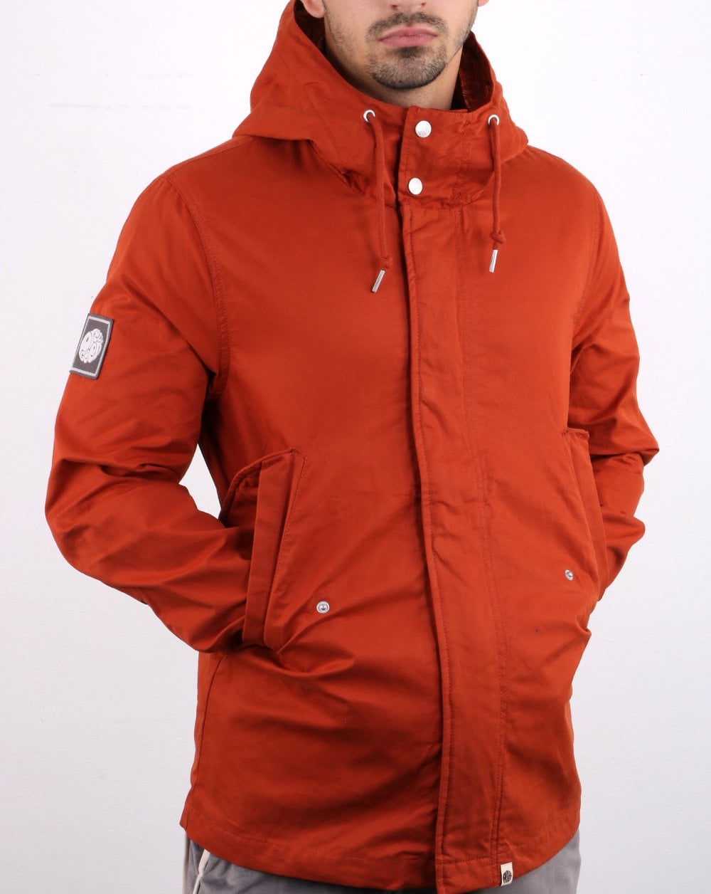 Pretty Green Jacke Burnt Orange