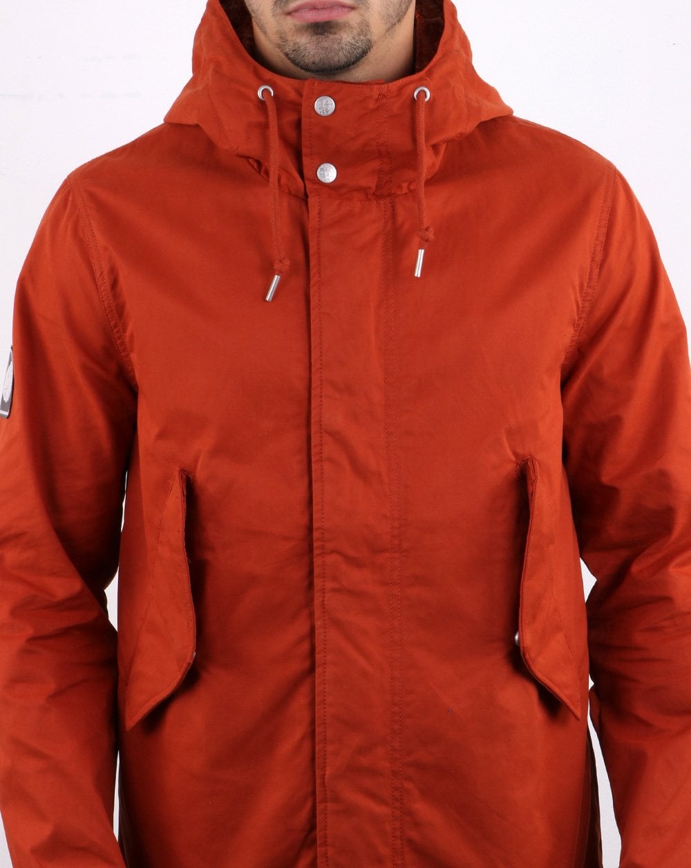 Pretty Green Jacke Burnt Orange
