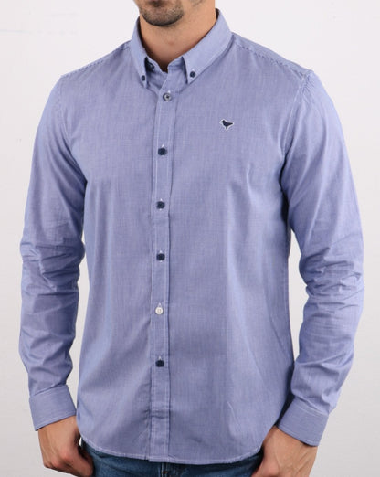 Weekend Offender Murphy Hemd Royal Check