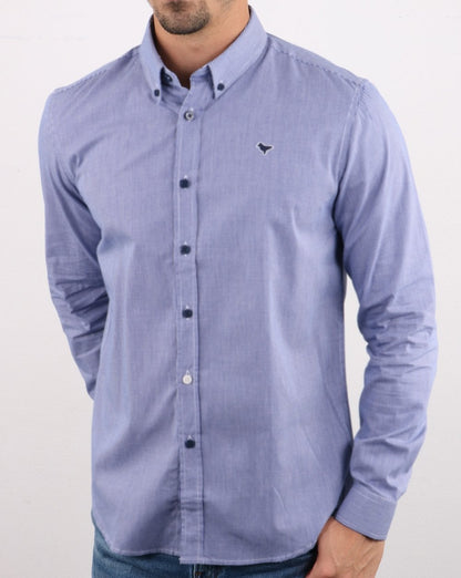 Weekend Offender Murphy Hemd Royal Check