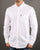 Ben Sherman Ls Oxford Shirt White