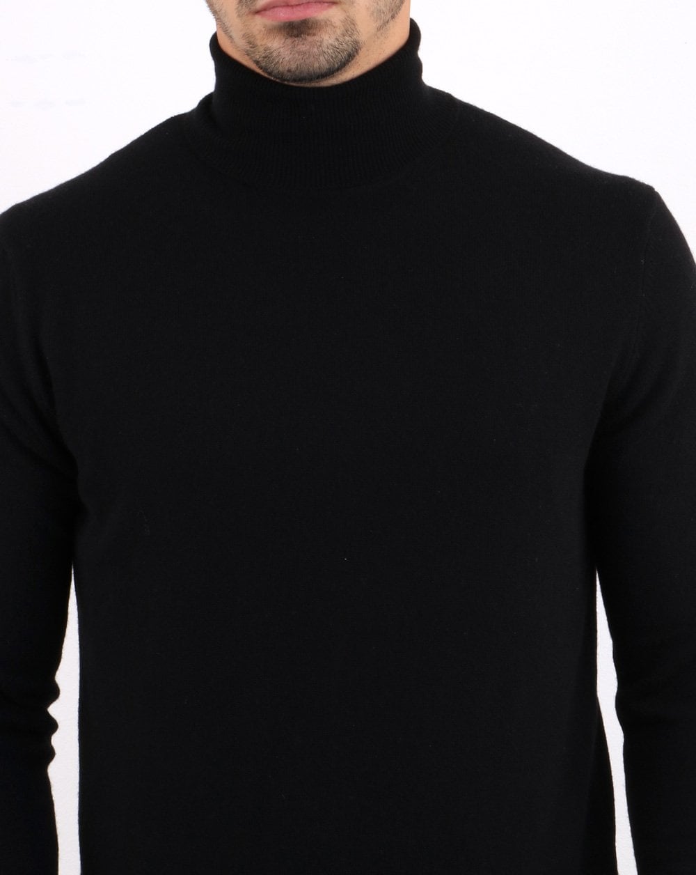 Benetton Turtle Neck Jumper Black
