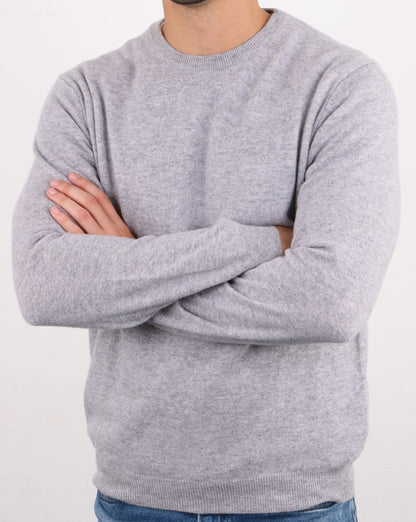 Benetton Pullover aus Merinowolle Grau