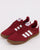 Adidas Indoor Super Trainers Burgundy/White