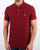 Benetton Polo Shirt Burgundy