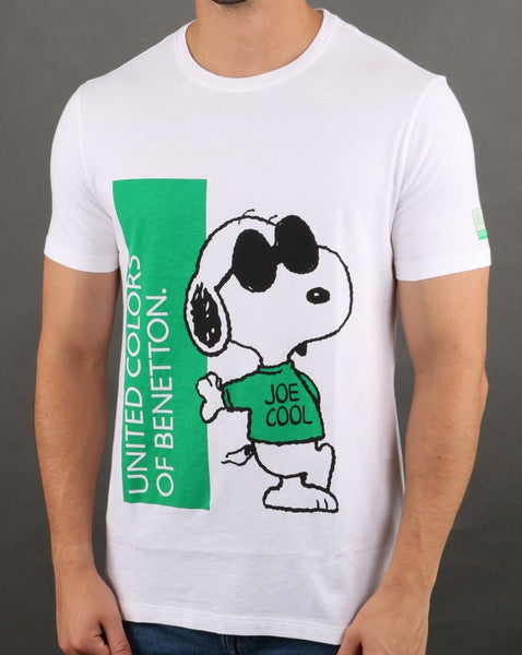 Benetton Snoopy T-shirt White