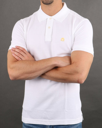 Benetton Poloshirt Weiß