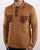 Gabicci Vintage Hatchet Polo Shirt Toffee