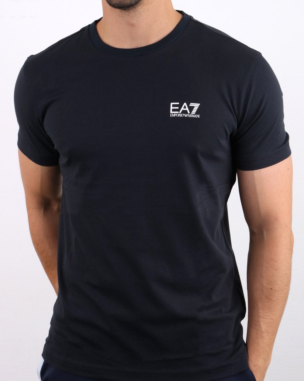 Emporio Armani EA7 T-Shirt Marineblau