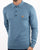 Gabicci Vintage Francesco Knitted Polo Shirt Cadet