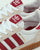 Adidas Indoor Super Trainers White/Burgundy