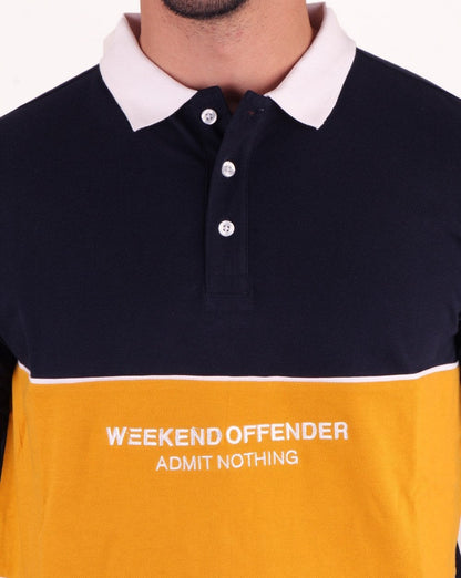 Weekend Offender Merida Poloshirt, Marineblau