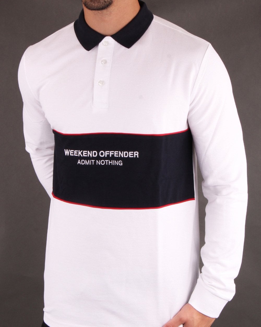 Weekend Offender Merida Poloshirt Weiß