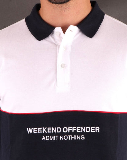Weekend Offender Merida Poloshirt Weiß