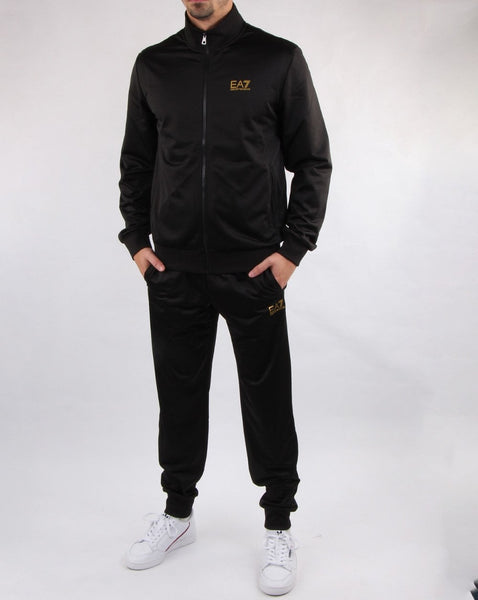 Emporio Armani EA7 Tracksuit Black/Gold