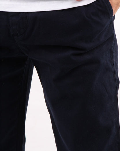 Benetton Chinohose Marineblau