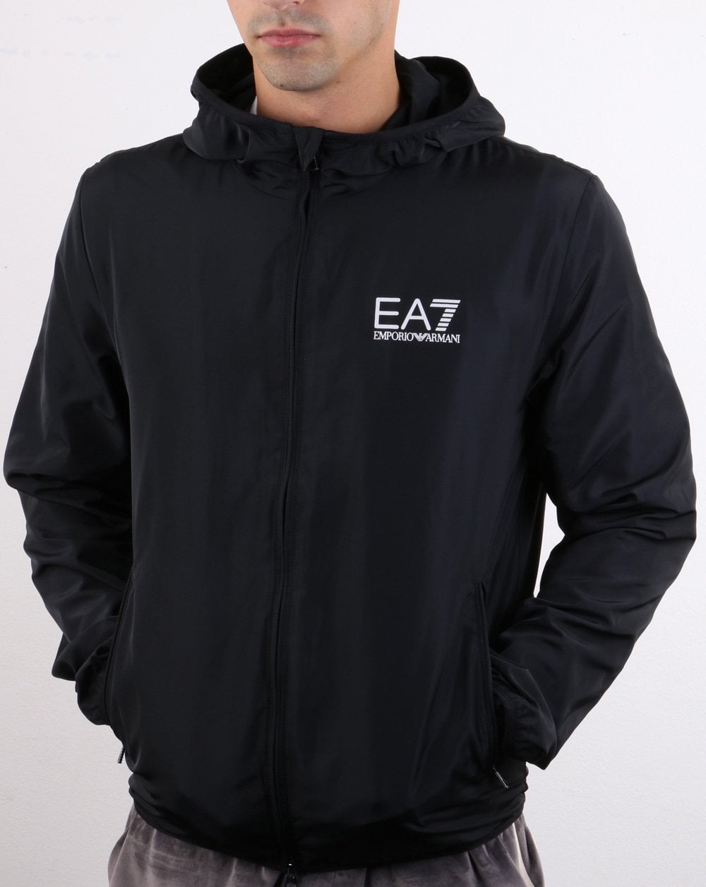 Emporio Armani EA7 Jacke Schwarz