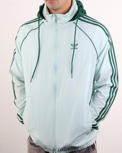 Adidas Originals Superstar Windbreaker Dampfgrün