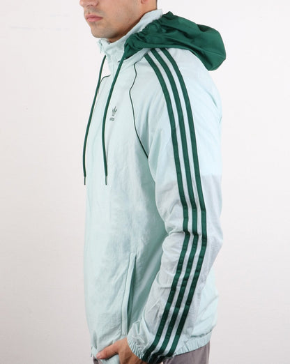 Adidas Originals Superstar Windbreaker Dampfgrün