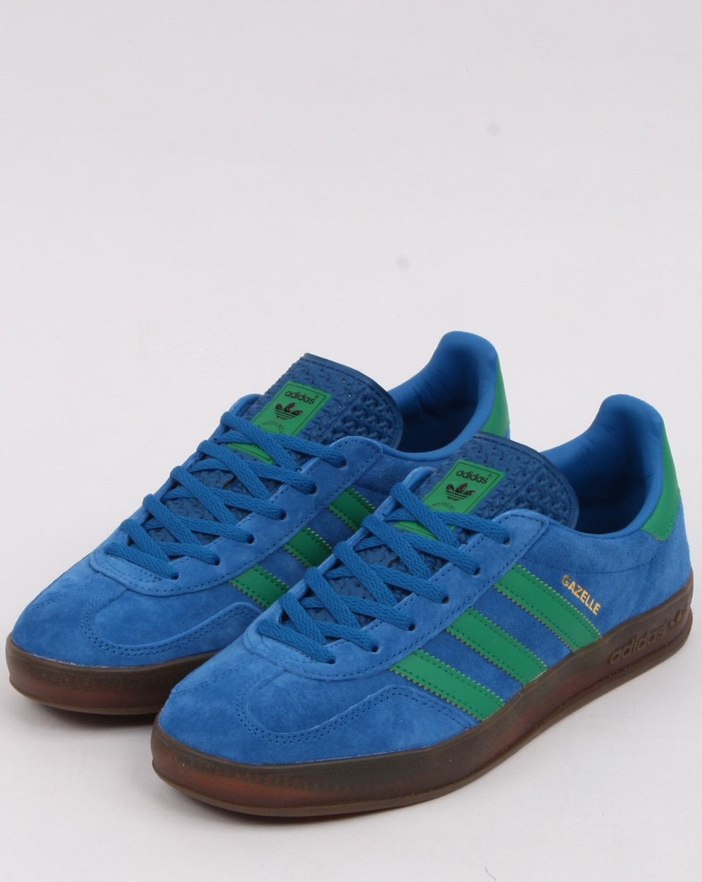 Adidas Gazelle Indoor Trainers Blue/Green
