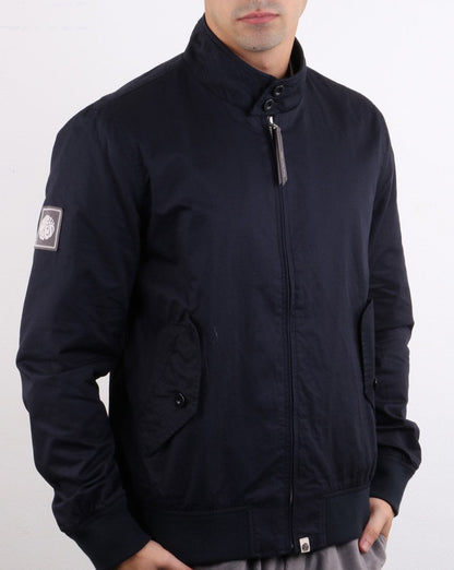 Pretty Green – Derwent Harrington-Jacke in Marineblau