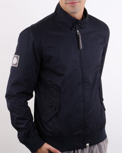 Pretty Green – Derwent Harrington-Jacke in Marineblau