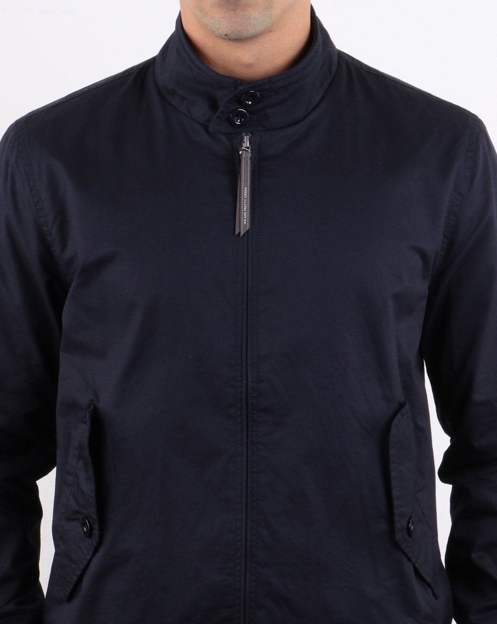 Pretty Green – Derwent Harrington-Jacke in Marineblau