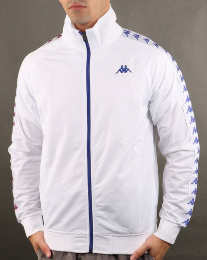 Kappa Anniston Banda Jacke Weiß/Violett/Marineblau