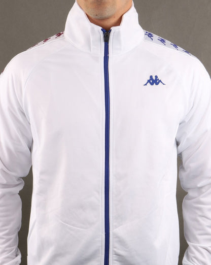 Kappa Anniston Banda Jacke Weiß/Violett/Marineblau