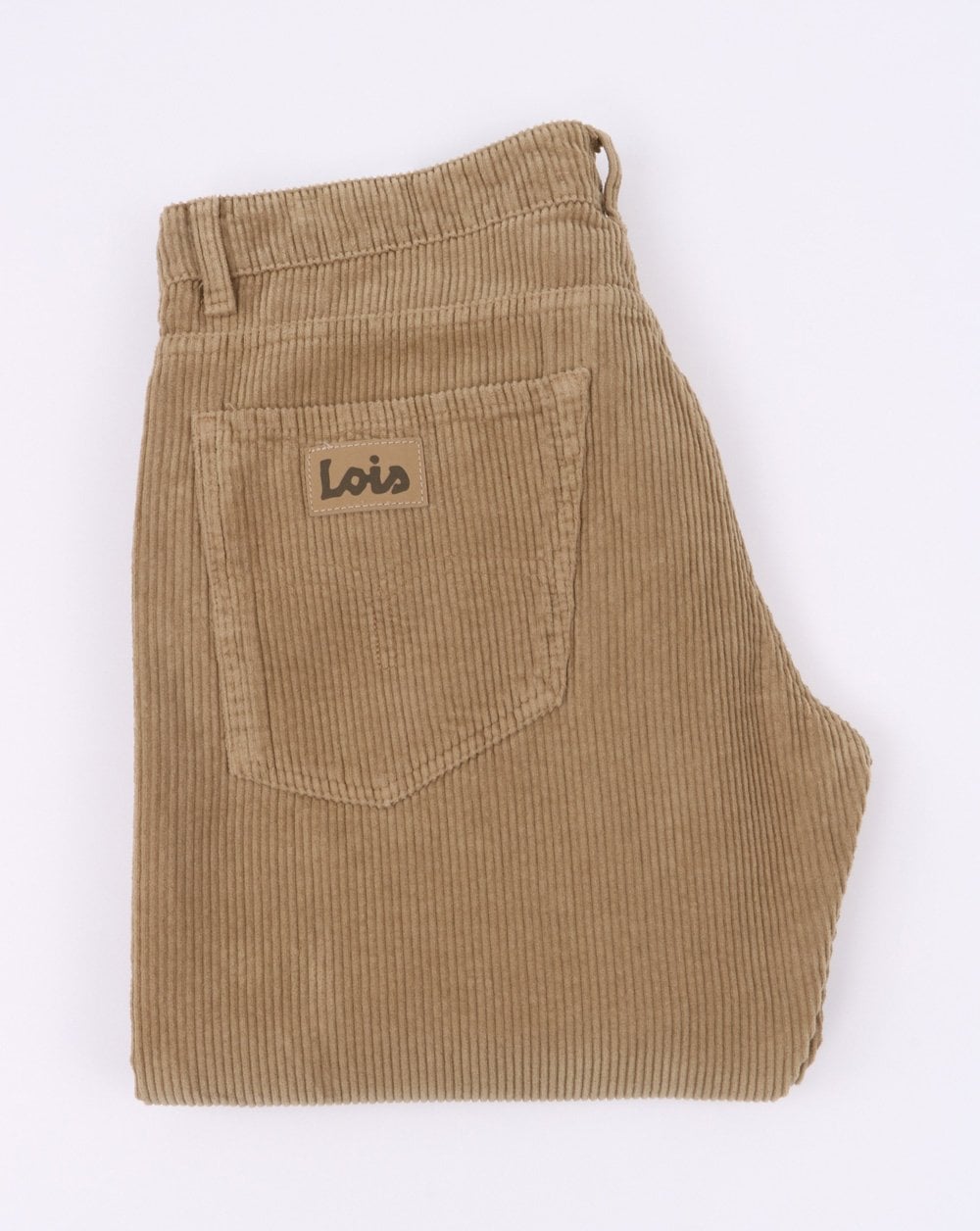 Lois Cordhose mit geradem Bein, dunkler Sand