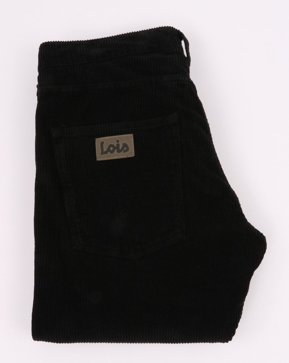 Lois Tapered Mid Cords Black