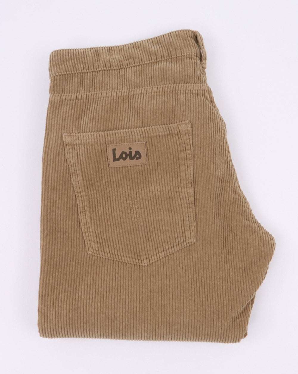 Lois Tapered Mid Cords Dark Sand