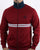 Sergio Tacchini Dallas Track Top Burgundy Red/Navy