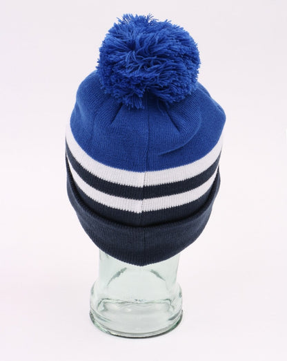 Ellesse – Meddon – Bommelmütze in Blau und Marineblau