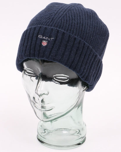 Gant Wollgefütterte Beanie Marine