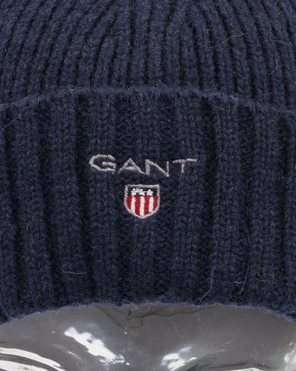 Gant Wollgefütterte Beanie Marine